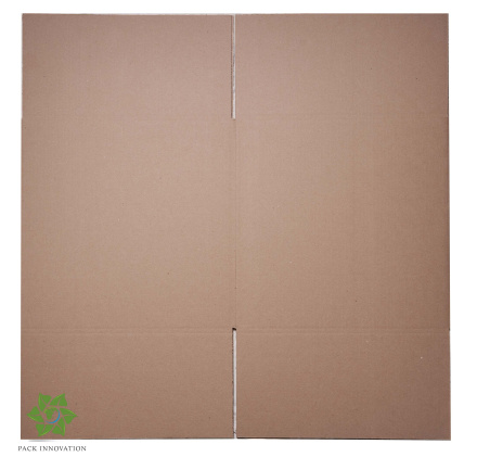 Коробка картонная, 40х40х40 см, объем 64 л, 20 шт. (Гофрокороб, 400х400х400 мм )