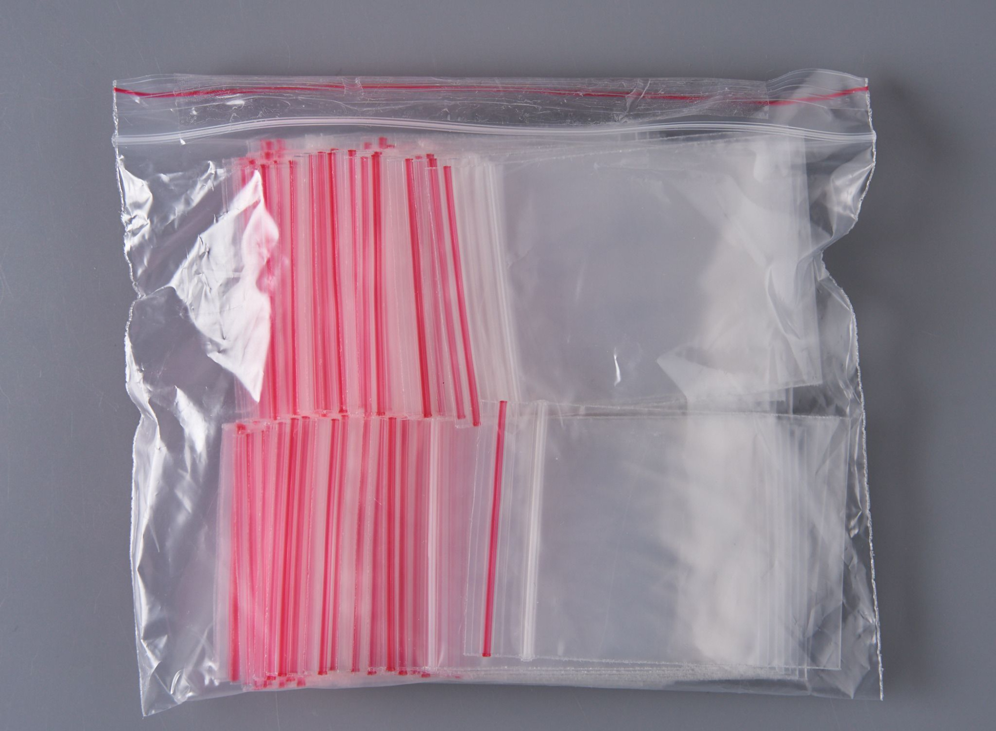 Пакет с замком Zip-Lock (Зип лок), сверхпрочный, 6х8 см, 60 мкм, 100 шт.