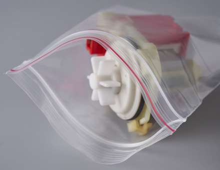 Пакет с замком Zip-Lock (Зип лок), 15х20 см, ультрапрочный, 100 мкм, 500 шт.
