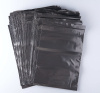 Пакет с замком Zip-Lock (Зип лок), 18х25 см, сверхпрочный, 60 мкм, черный металлик, 100 шт.