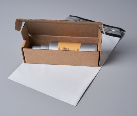 Курьерский пакет (сейф пакет), 150х210+40, с клеевым клапаном, без кармана, 60 мкм, 500 шт.