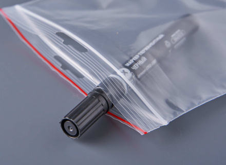 Пакет с замком Zip-Lock (Зип лок), 15х22 см, 60 мкм, с европодвесом, сверхпрочный, 300 шт.
