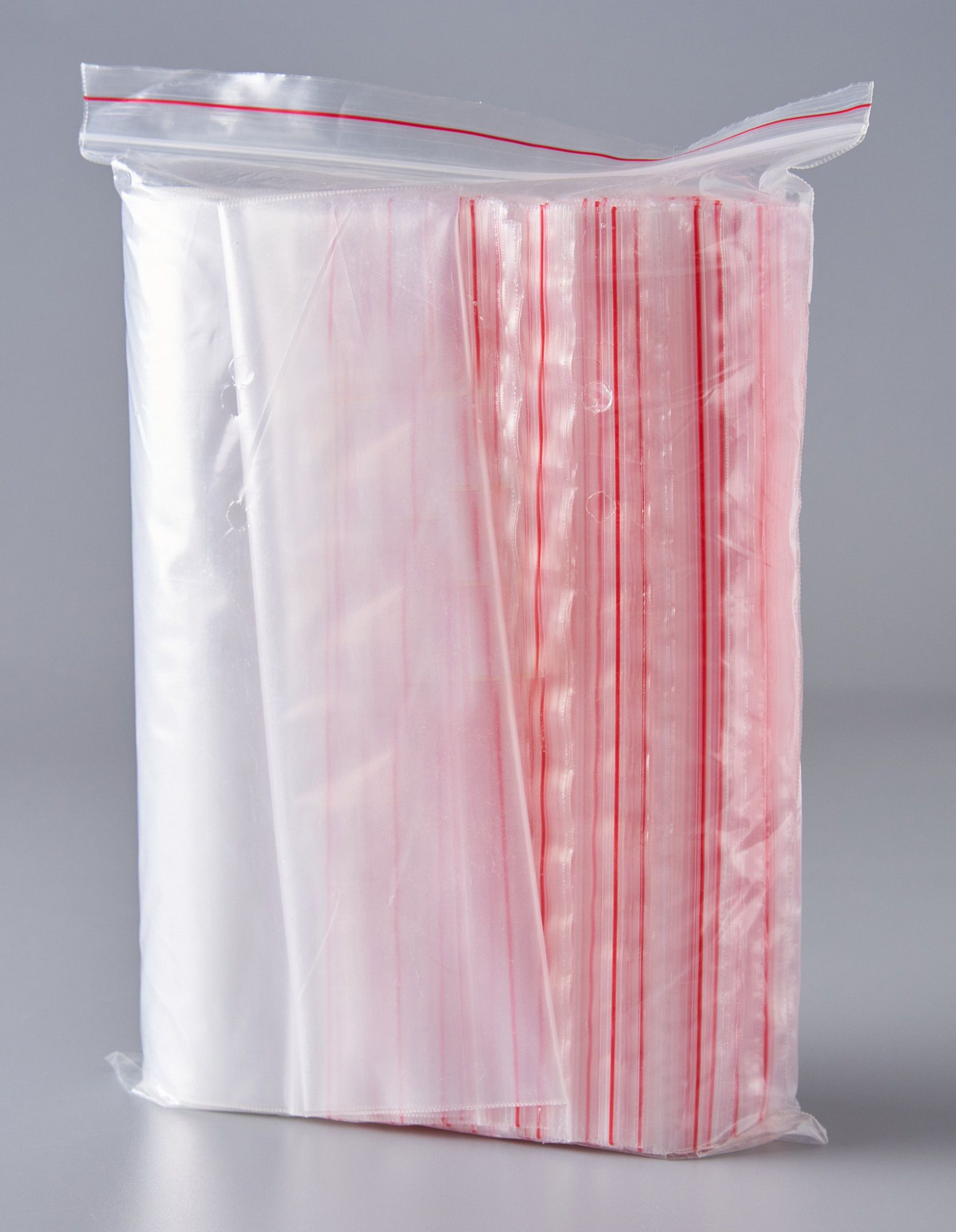 Пакет с замком Zip-Lock (Зип лок), 20х20 см, особопрочный, 80 мкм, 100 шт.