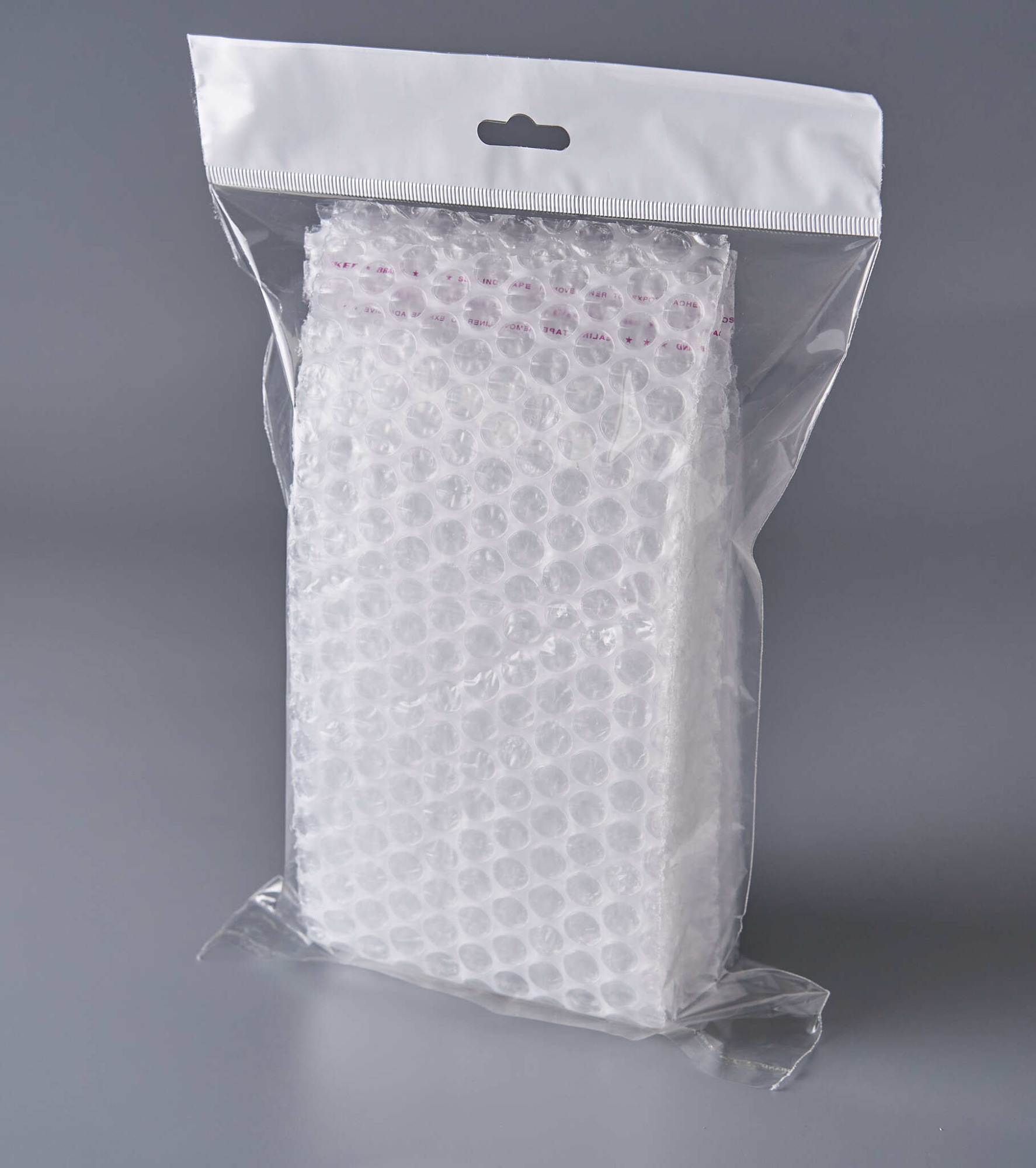 Пакет воздушно-пузырчатый (ВПП, пузырьковый, пупырчатый), 10х15+5 см, с клеевым клапаном, трехслойный, 100 шт.