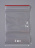 Пакет с замком Zip-Lock (Зип лок), 8х12 см, 40 мкм, 1000 шт.