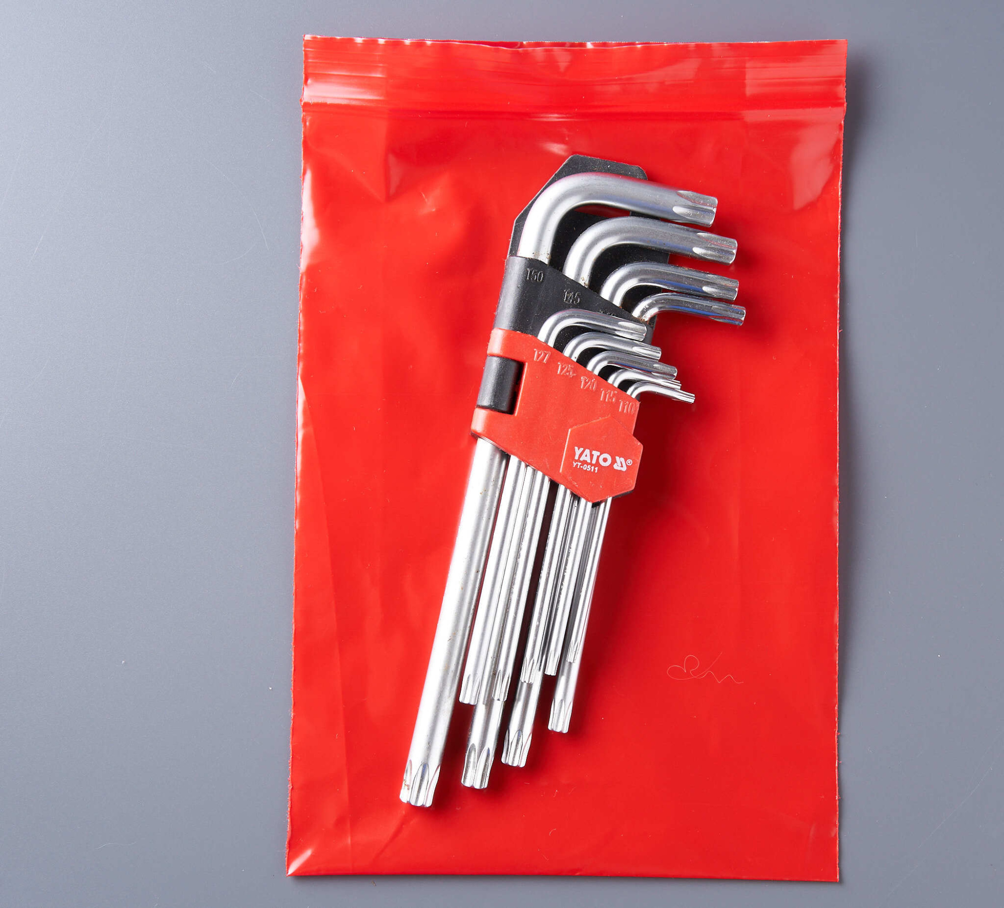 Пакет с замком Zip-Lock (Зип лок), 15х20 см, ультрапрочный, 100 мкм, красный металлик, 1000 шт.