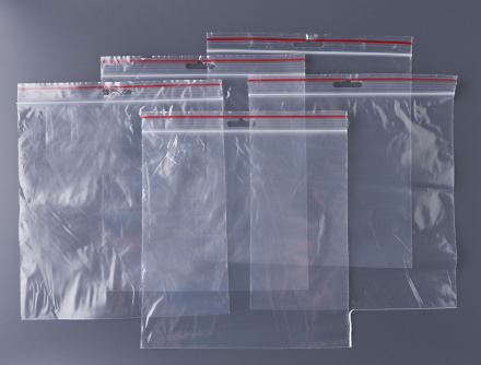 Пакет с замком Zip-Lock (Зип лок), 20х20 см, 60 мкм, с европодвесом, сверхпрочный, 100 шт.