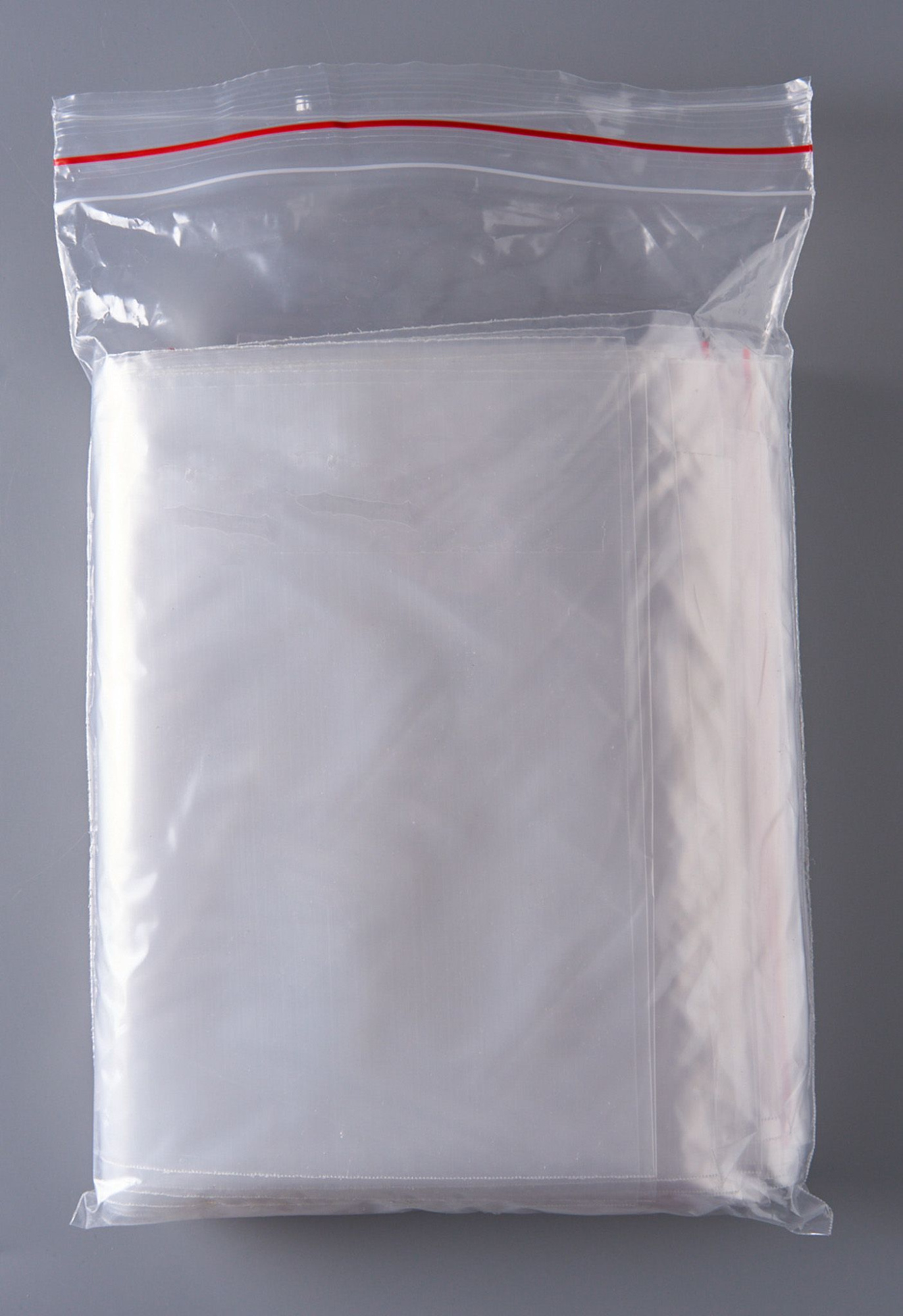 Пакет с замком Zip-Lock (Зип лок), 25х35 см, сверхпрочный, 60 мкм, 300 шт.