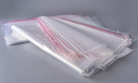 Пакет с замком Zip-Lock (Зип лок), размер 40х50 см, 45 мкм, 100 шт.