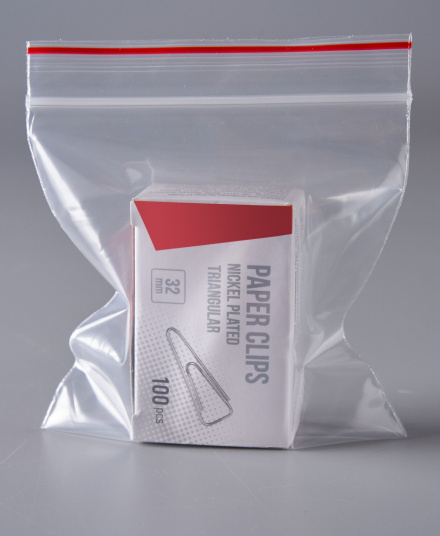 Пакет с замком Zip-Lock (Зип лок), 10х10 см, особопрочный, 80 мкм, 300 шт.