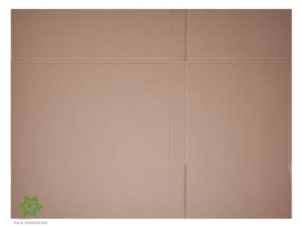 Коробка картонная, 50х30х30 см, БЕЗ РУЧЕК, объем 45 л, 20 шт. (Гофрокороб, 500х300х300 мм )