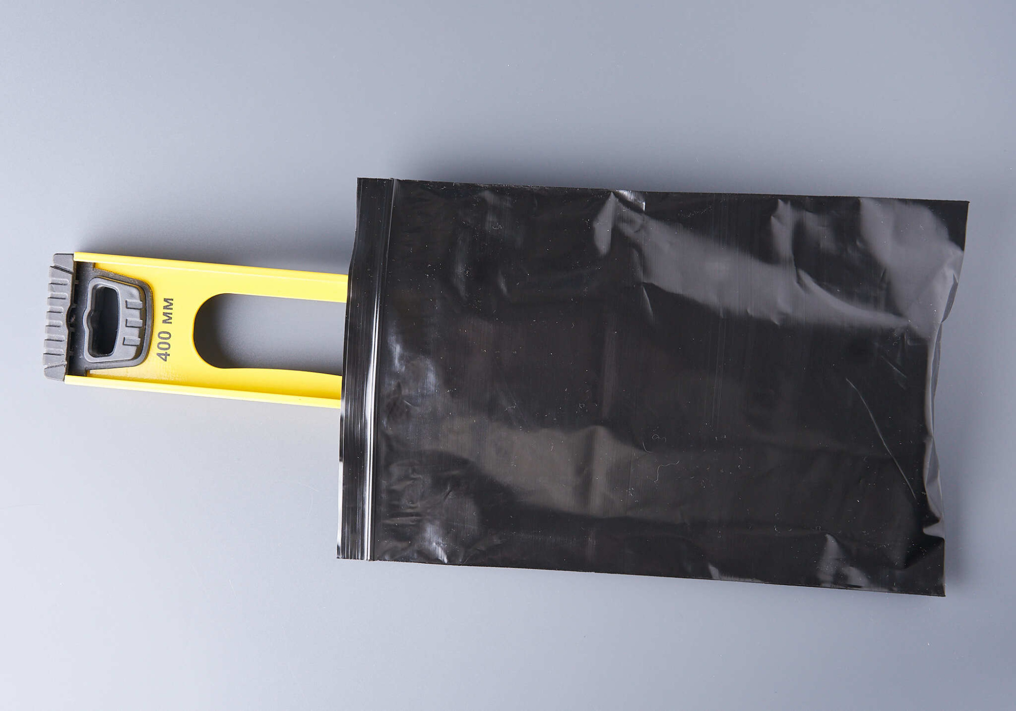 Пакет с замком Zip-Lock (Зип лок), 18х25 см, сверхпрочный, 60 мкм, черный металлик, 100 шт.