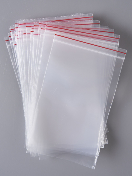 Пакет с замком Zip-Lock (Зип лок), сверхпрочный, 10х15 см, 60 мкм, 5000 шт.