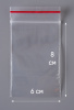 Пакет с замком Zip-Lock (Зип лок), 6х8 см, особопрочный, 80 мкм, 5000 шт.