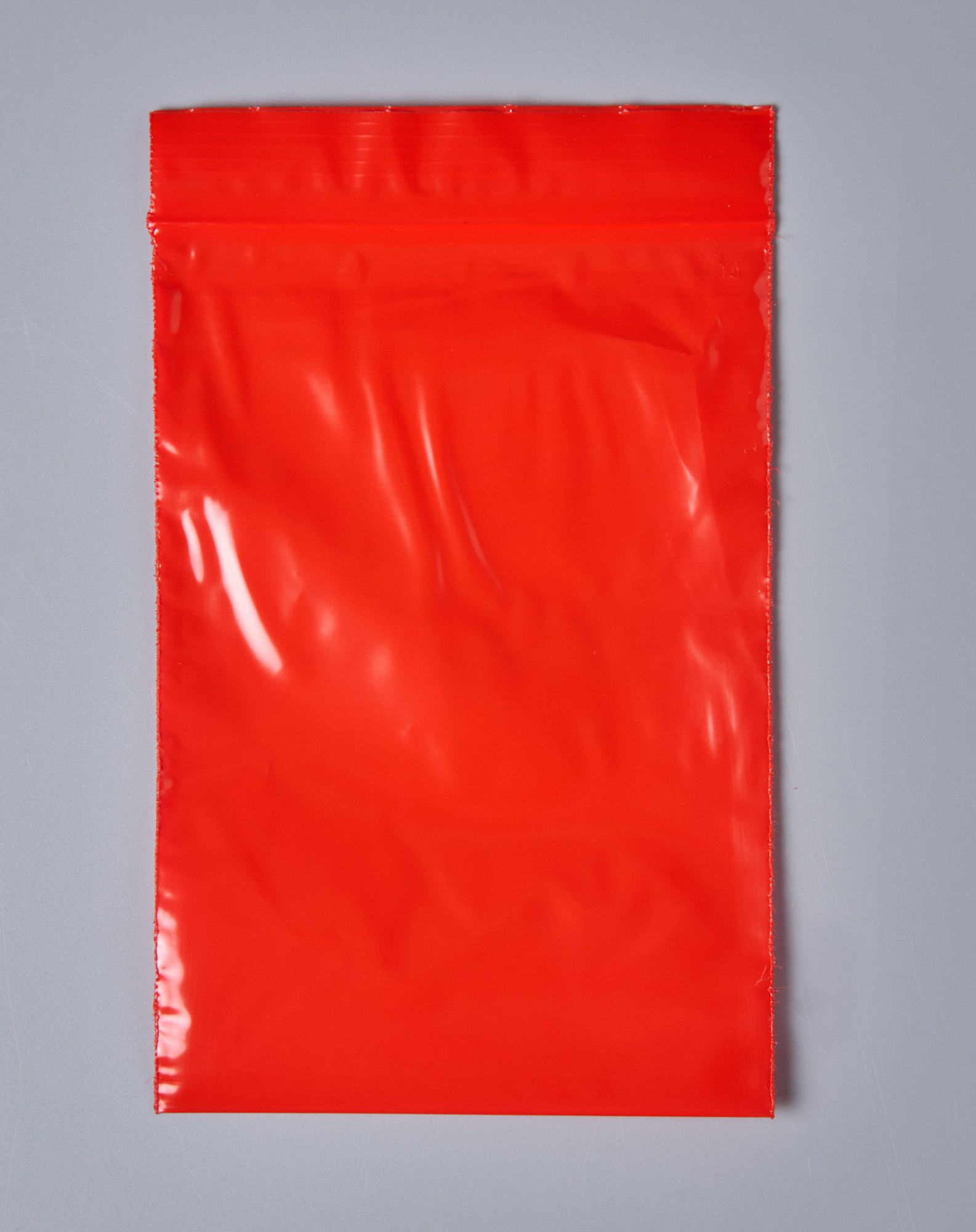 Пакет с замком Zip-Lock (Зип лок), 10х15 см, сверхпрочный, 60 мкм, красный, 200 шт.