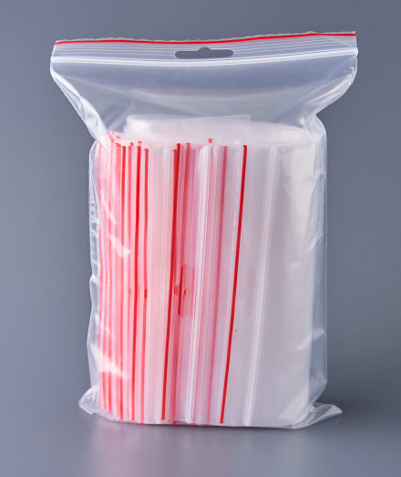 Пакет с замком Zip-Lock (Зип лок), 15х22 см, 60 мкм, с европодвесом, сверхпрочный, 300 шт.