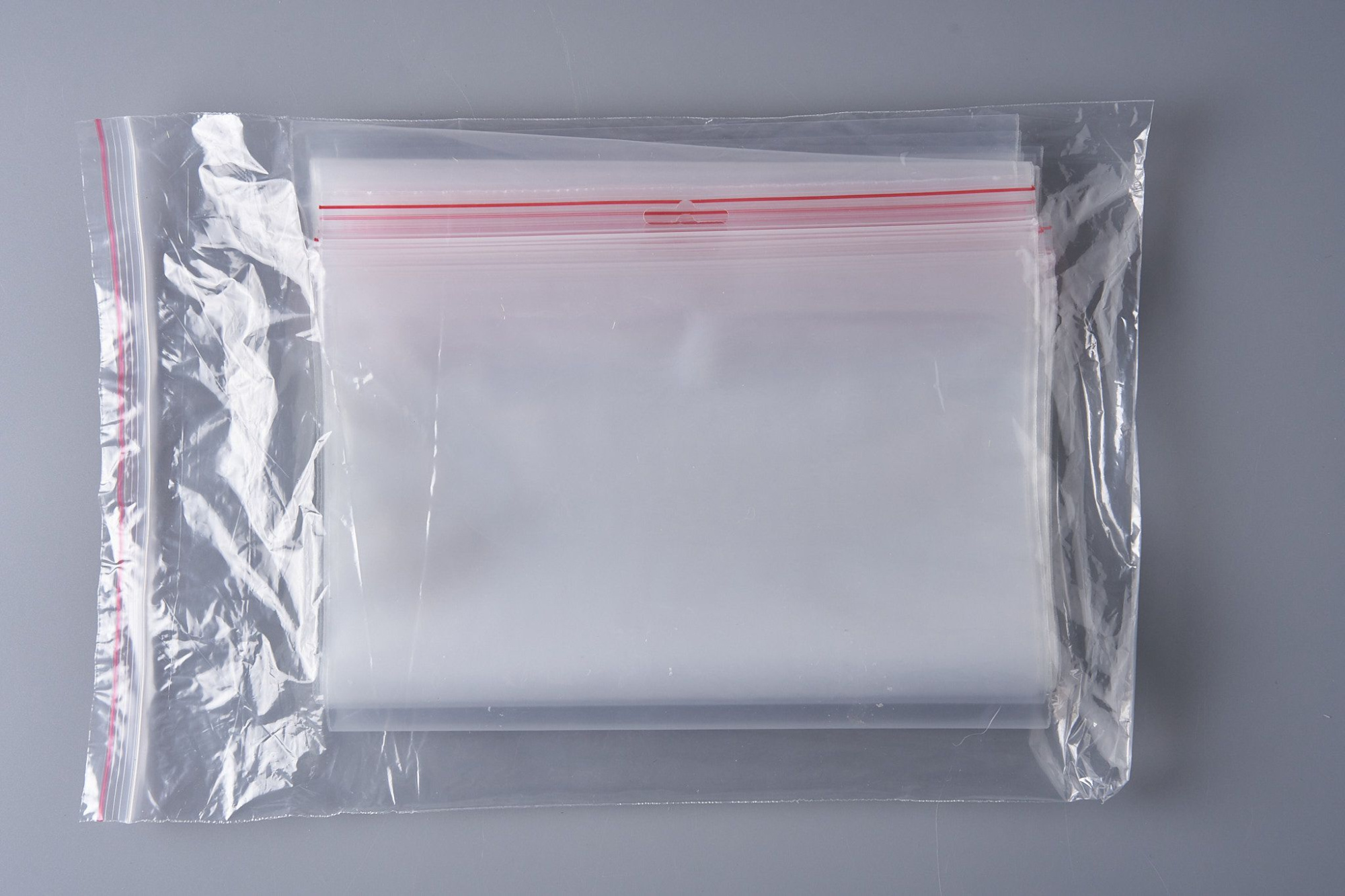 Пакет с замком Zip-Lock (Зип лок), 25х35 см, с европодвесом, сверхпрочный, 60 мкм, 100 шт.