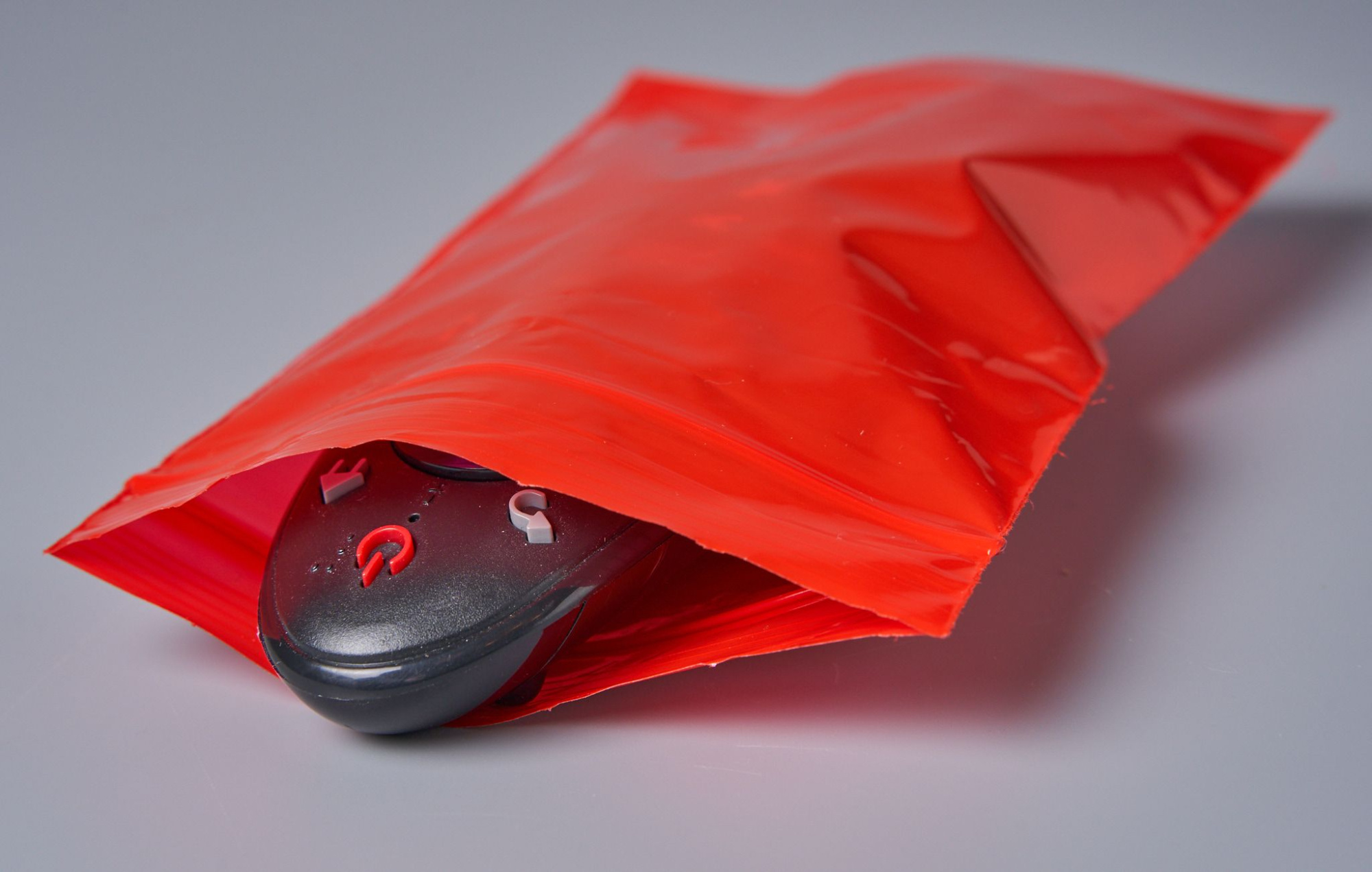 Пакет с замком Zip-Lock (Зип лок), 10х15 см, сверхпрочный, 60 мкм, красный, 200 шт.