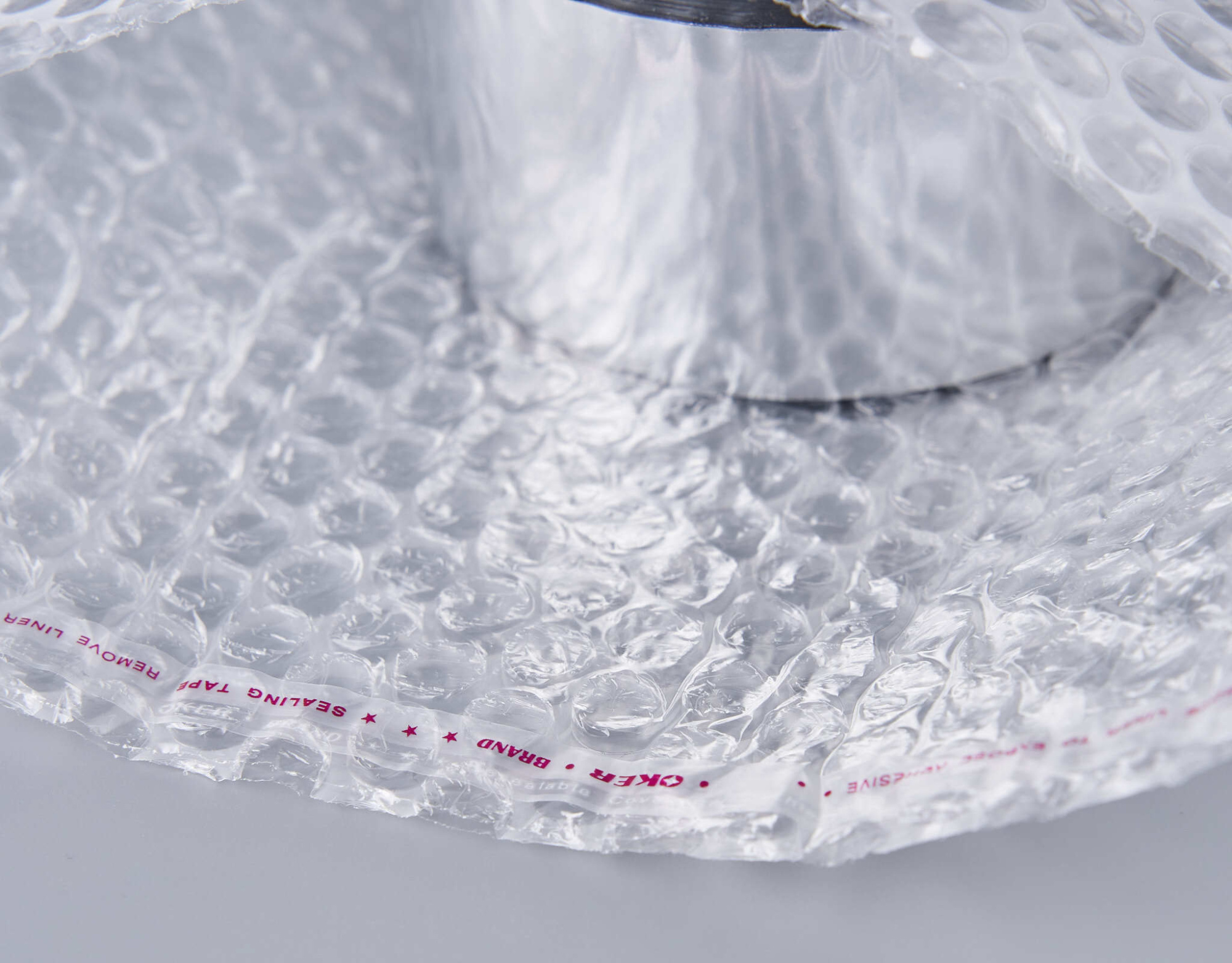 Пакет воздушно-пузырчатый (ВПП, пузырьковый, пупырчатый), 10х15+5 см, с клеевым клапаном, трехслойный, 100 шт.